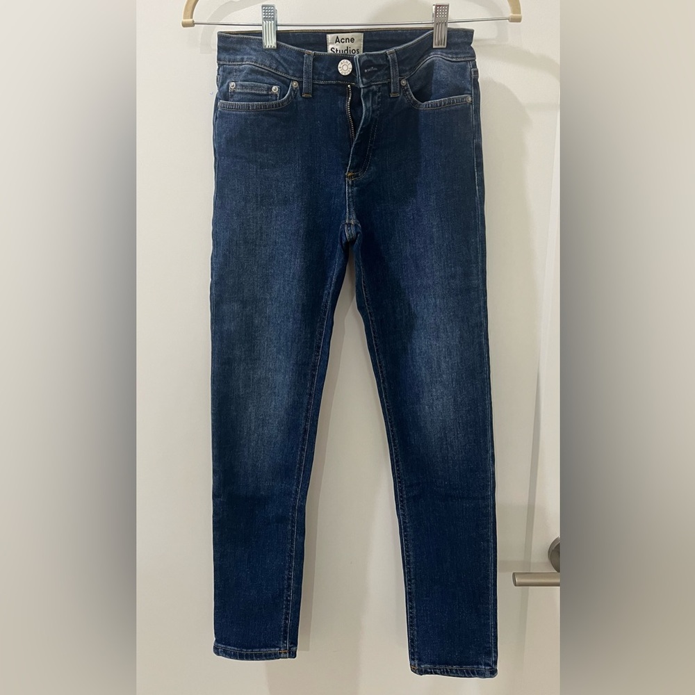 Acne Dark Blue Slim Jeans